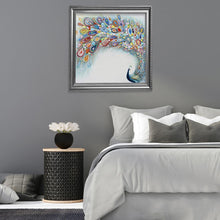 Load image into Gallery viewer, Peafowl - Full Drill Round Drill - 30x30cm