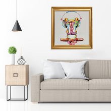 Load image into Gallery viewer, Music Frog - Full Drill Round Drill - 30x30cm