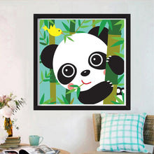 Load image into Gallery viewer, Panda - Full Drill Round Drill - 30x30cm