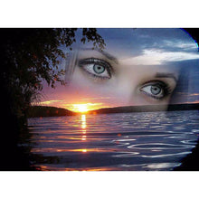 Load image into Gallery viewer, Eyes Sea - Full Diamond Painting - 40x30cm