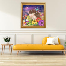 Load image into Gallery viewer, Hedgehog - Full Drill Round Drill - 30x30cm