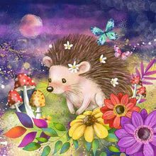 Load image into Gallery viewer, Hedgehog - Full Drill Round Drill - 30x30cm