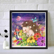 Load image into Gallery viewer, Hedgehog - Full Drill Round Drill - 30x30cm