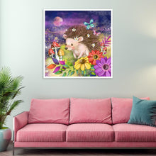 Load image into Gallery viewer, Hedgehog - Full Drill Round Drill - 30x30cm