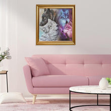 Load image into Gallery viewer, Wolves - Full Drill Round Drill - 30x30cm