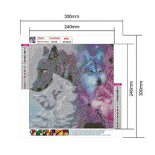 Load image into Gallery viewer, Wolves - Full Drill Round Drill - 30x30cm