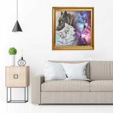 Load image into Gallery viewer, Wolves - Full Drill Round Drill - 30x30cm