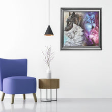 Load image into Gallery viewer, Wolves - Full Drill Round Drill - 30x30cm