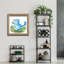 Load image into Gallery viewer, Cat - Full Drill Round Drill - 30x30cm