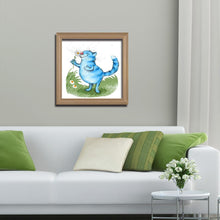 Load image into Gallery viewer, Cat - Full Drill Round Drill - 30x30cm