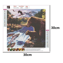 Load image into Gallery viewer, Bear  - Full Drill Round Drill - 30x30cm