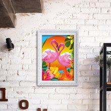 Load image into Gallery viewer, Pink Bird - Full Diamond Painting - 40x30cm