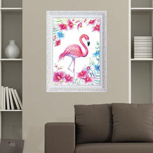 Load image into Gallery viewer, Pink Bird - Full Diamond Painting - 40x30cm