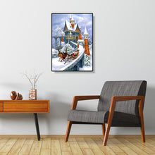 Load image into Gallery viewer, Santa Castle - Full Drill Round Drill - 30x40cm