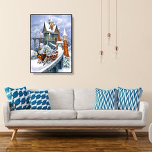 Load image into Gallery viewer, Santa Castle - Full Drill Round Drill - 30x40cm