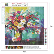 Load image into Gallery viewer, Flower Bouquet - Full Drill Round Drill - 30x30cm