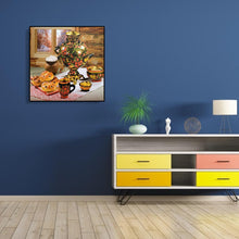 Load image into Gallery viewer, Dining Table - Full Drill Round Drill - 30x30cm