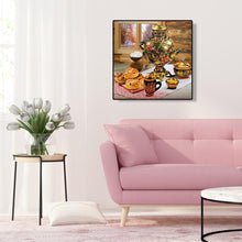 Load image into Gallery viewer, Dining Table - Full Drill Round Drill - 30x30cm