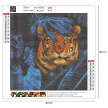 Load image into Gallery viewer, Leaf Tiger - Full Drill Round Drill - 30x30cm