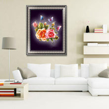Load image into Gallery viewer, Flower - Full Diamond Painting - 40x30cm