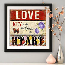 Load image into Gallery viewer, Positive Word - Full Drill Round Drill - 35x35cm