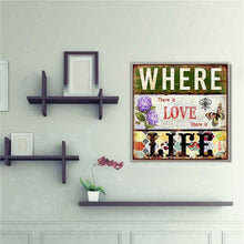 Load image into Gallery viewer, Positive Word - Full Drill Round Drill - 35x35cm