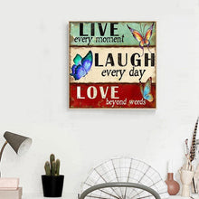 Load image into Gallery viewer, Positive Word - Full Drill Round Drill - 35x35cm