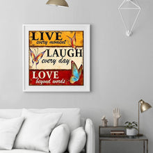 Load image into Gallery viewer, Positive Word - Full Drill Round Drill - 35x35cm