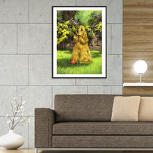 Load image into Gallery viewer, Dog - Full Diamond Painting - 40x30cm