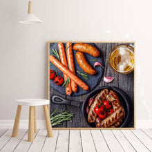 Load image into Gallery viewer, Yummy Food - Full Diamond Painting - 30x30cm