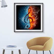 Load image into Gallery viewer, Musical Note - Full Drill Round Drill - 30x30cm