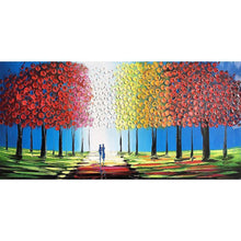 Load image into Gallery viewer, Flowers - Full Drill Round Drill Painting - 95x40cm