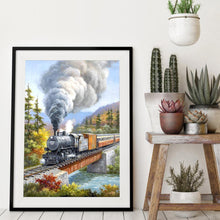 Load image into Gallery viewer, Train - Full Diamond Painting - 30x40cm