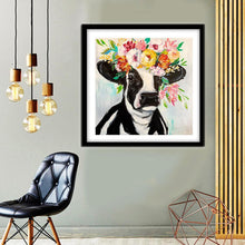 Load image into Gallery viewer, Cow Animal - Full Diamond Painting - 30x30cm