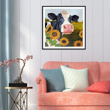 Load image into Gallery viewer, Cow Animal - Full Diamond Painting - 30x30cm