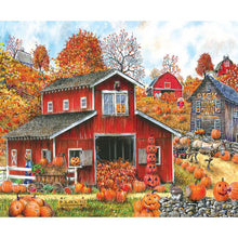 Load image into Gallery viewer, Pumpkin House - Full Diamond Painting - 40x30cm