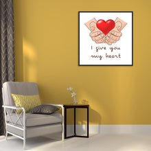 Load image into Gallery viewer, Heart - Full Diamond Painting - 30x30cm