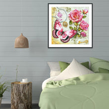 Load image into Gallery viewer, Flowers Animal - Full Diamond Painting - 30x30cm