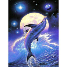 Load image into Gallery viewer, Dolphin - Full Diamond Painting - 40x30cm