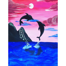 Load image into Gallery viewer, Dolphin - Full Diamond Painting - 40x30cm