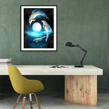 Load image into Gallery viewer, Dolphin - Full Diamond Painting - 40x30cm