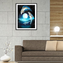 Load image into Gallery viewer, Dolphin - Full Diamond Painting - 40x30cm