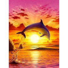 Load image into Gallery viewer, Dolphin - Full Diamond Painting - 40x30cm