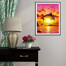 Load image into Gallery viewer, Dolphin - Full Diamond Painting - 40x30cm