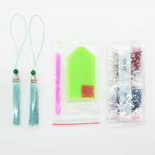 Load image into Gallery viewer, 2pcs Cat-DIY Diamond Painting Bookmark