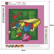 Load image into Gallery viewer, Love Heart - Full Diamond Painting - 30x30cm