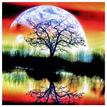 Load image into Gallery viewer, Tree Moon  - Full Diamond Painting - 30x30cm