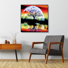Load image into Gallery viewer, Tree Moon  - Full Diamond Painting - 30x30cm