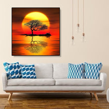 Load image into Gallery viewer, Tree Moon  - Full Diamond Painting - 30x30cm