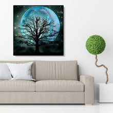 Load image into Gallery viewer, Tree Moon  - Full Diamond Painting - 30x30cm